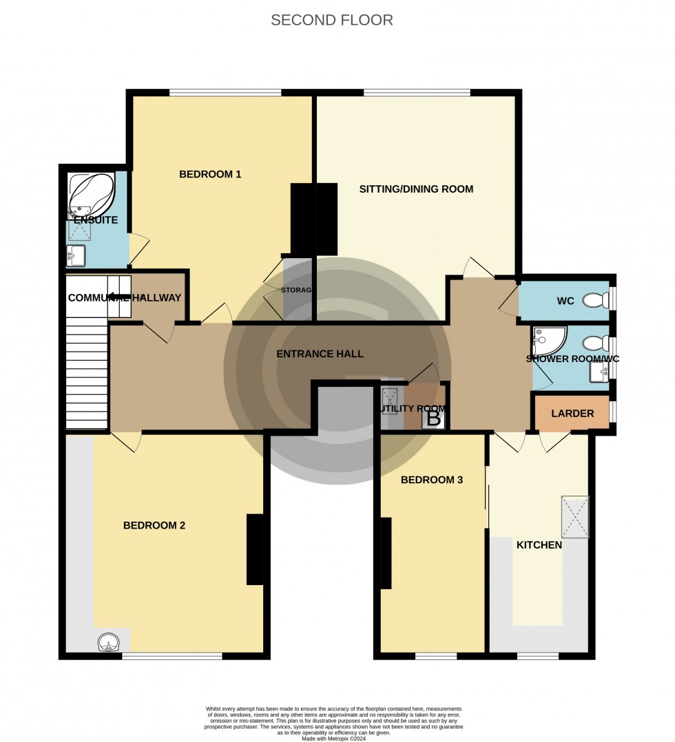 Floorplan for Cantelupe Road, Bexhill on Sea, East Sussex