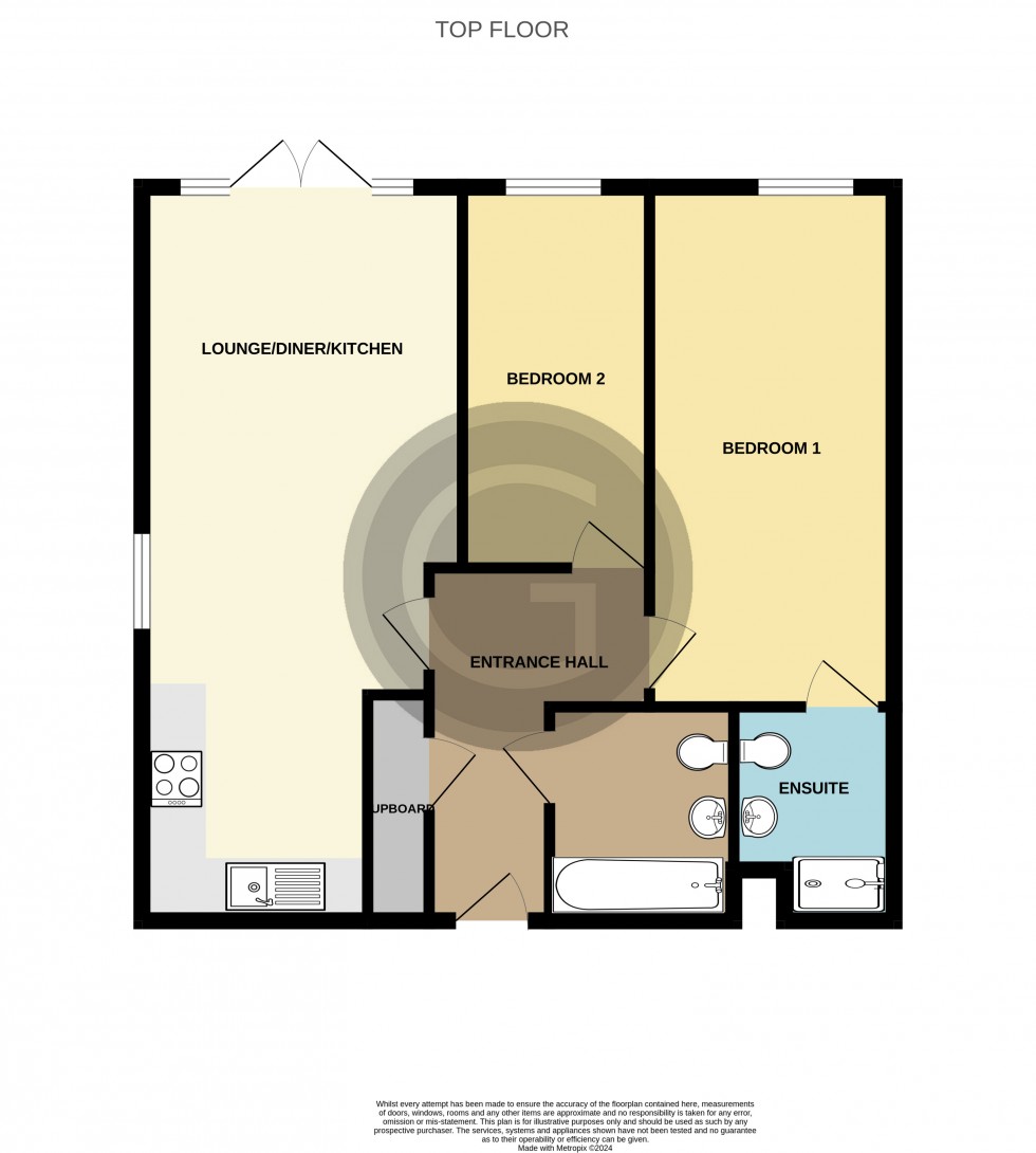 Floorplan for Brooklands Road, Bexhill on Sea, East Sussex