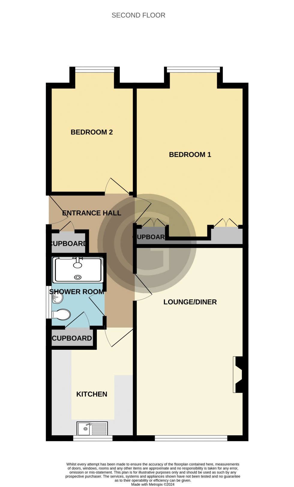 Floorplan for St Marks Close, Bexhill on Sea, East Sussex