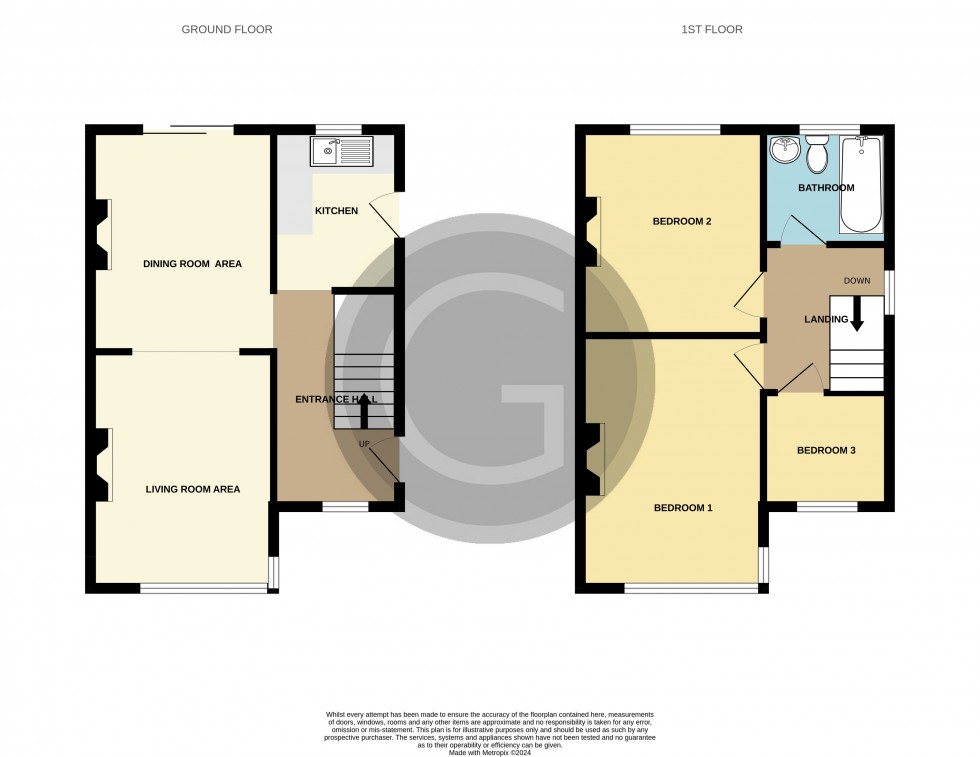 Floorplan for Oakfield Road, Hastings, East Sussex