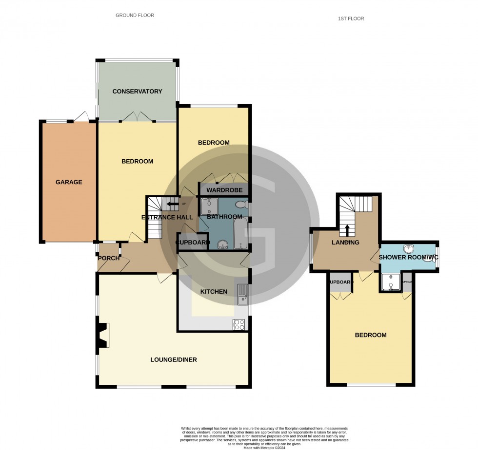 Floorplan for Alfriston Close, Bexhill on Sea, East Sussex