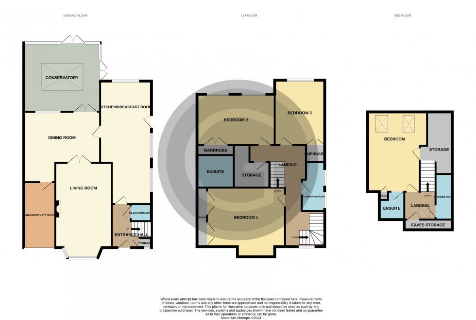 Floorplan for Glenleigh Avenue, Bexhill on Sea, East Sussex