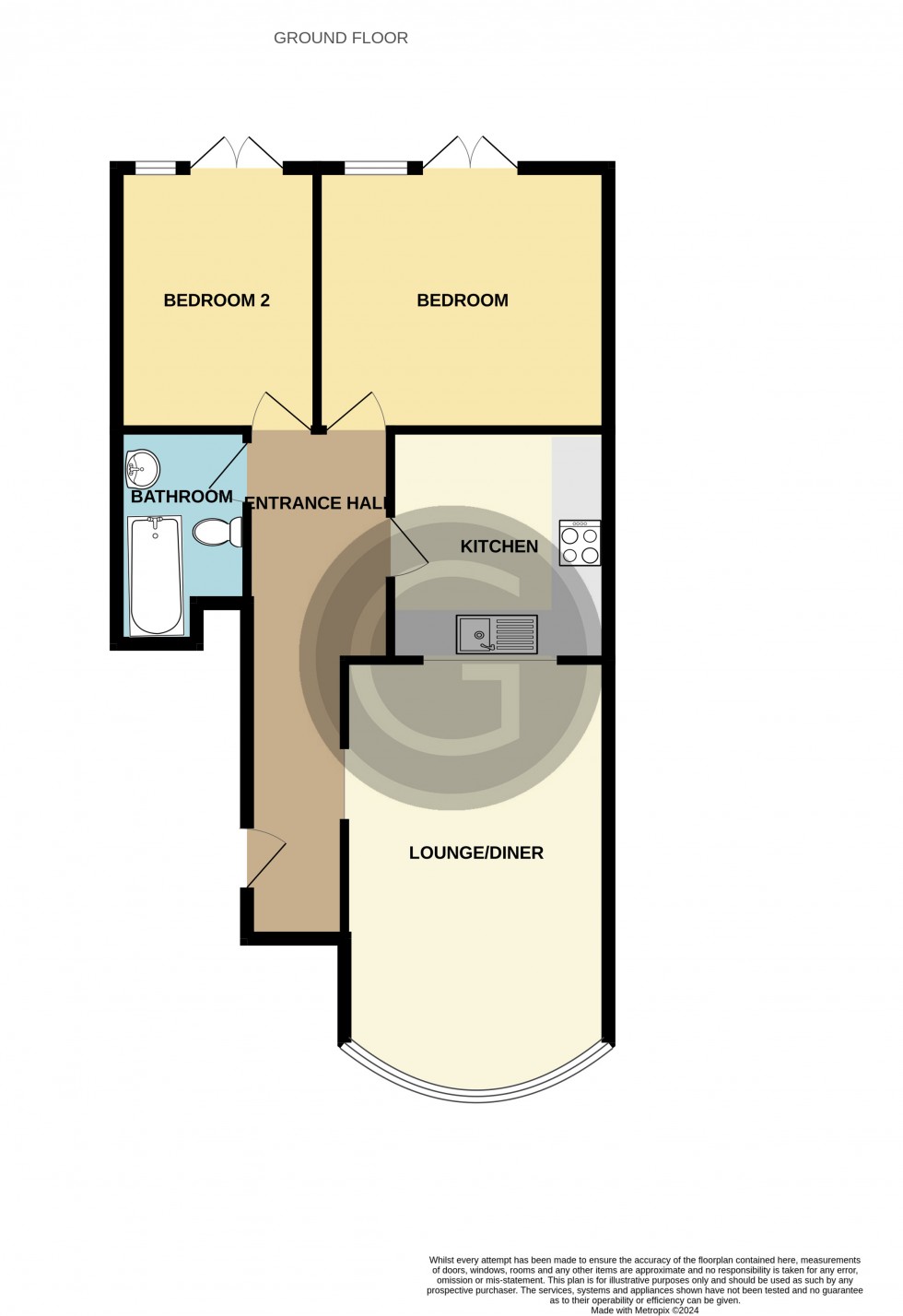 Floorplan for Riders Bolt, Bexhill on Sea, East Sussex