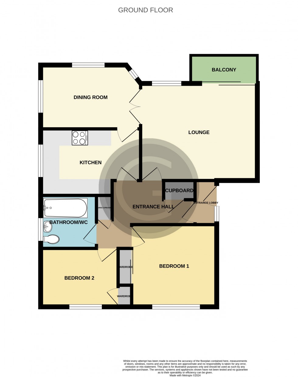 Floorplan for Mansell Close, Bexhill on Sea, East Sussex