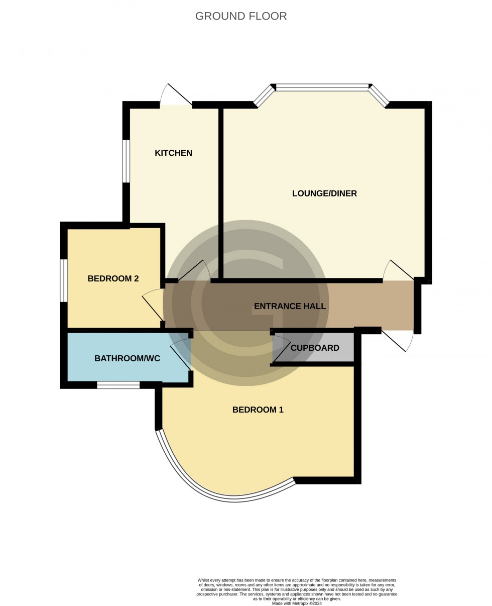 Floorplan for Wickham Avenue, Bexhill on Sea, East Sussex