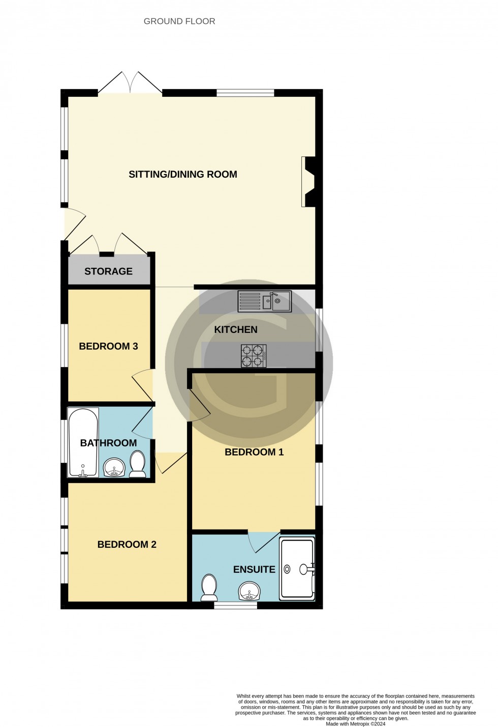 Floorplan for Westfield Lane, Hastings, East Sussex