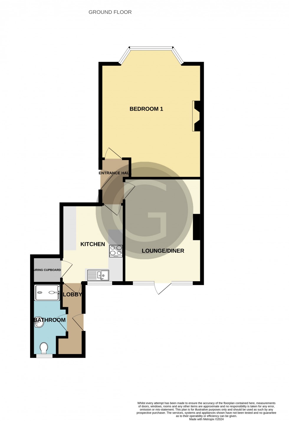 Floorplan for Eversley Road, Bexhill on Sea, East Sussex