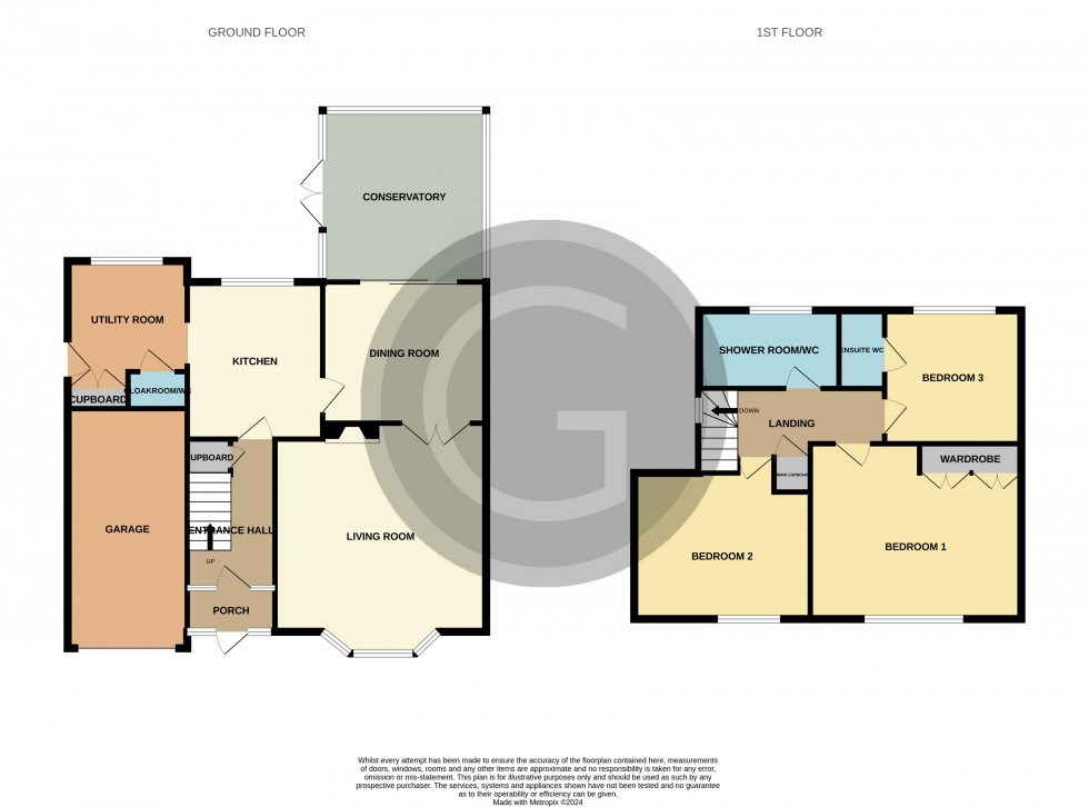 Floorplan for Hillcrest Avenue, Bexhill on Sea, East Sussex