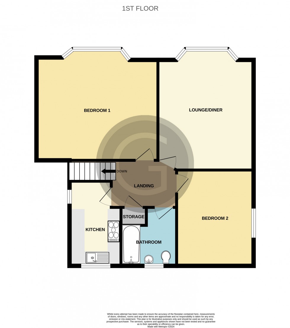 Floorplan for Little Common Road, Bexhill on Sea, East Sussex