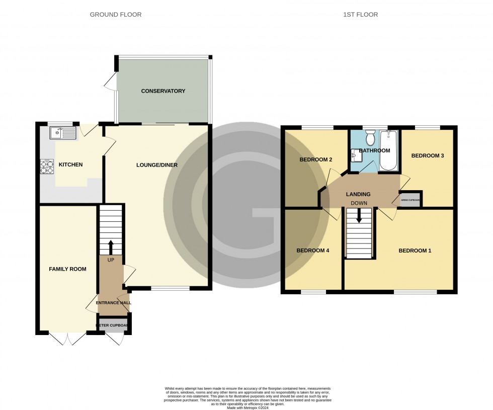 Floorplan for Gleneagles Close, Bexhill on Sea, East Sussex