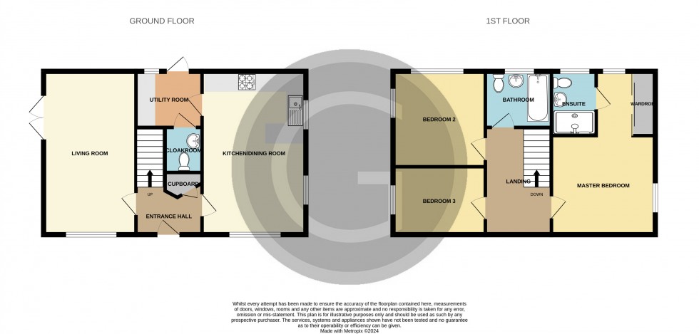 Floorplan for Preston Hall Close, Bexhill on Sea, East Sussex