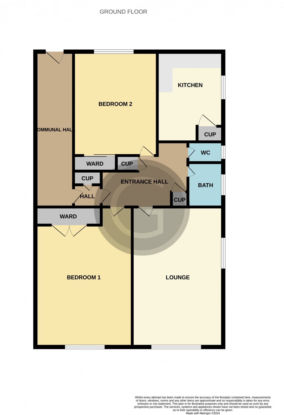 Floorplan for Buckhurst Road, Bexhill on Sea, East Sussex