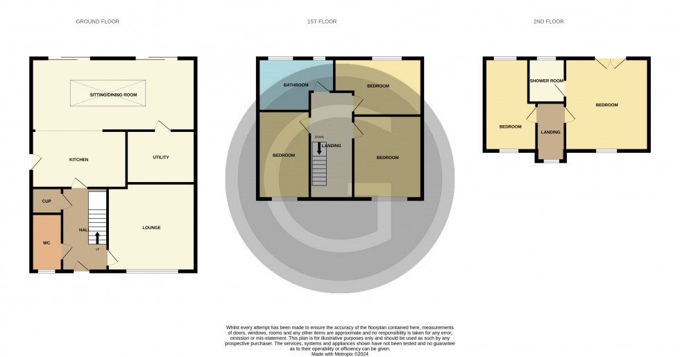 Floorplan for Top Cross Road, Bexhill on Sea, East Sussex