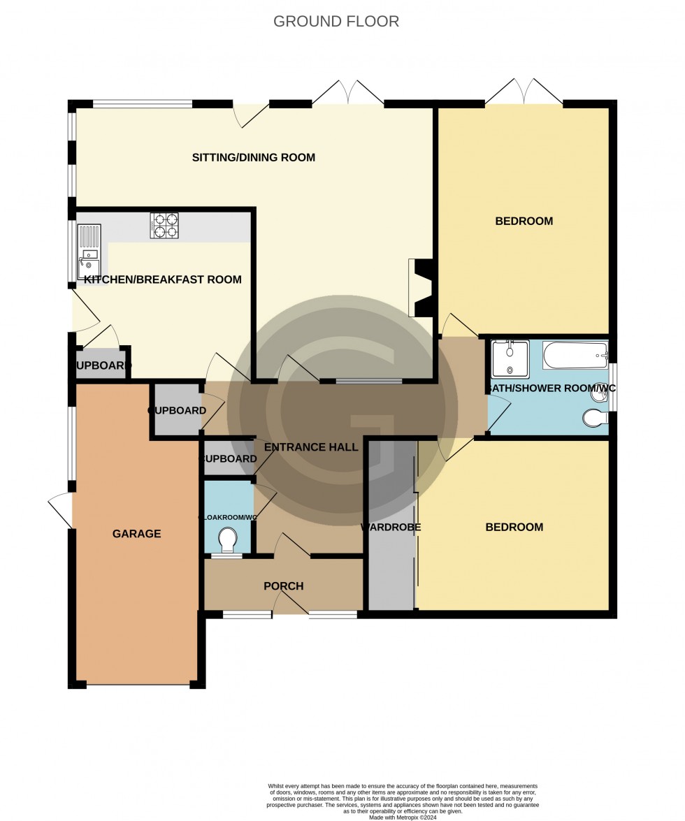 Floorplan for Collington Lane East, Bexhill on Sea, East Sussex