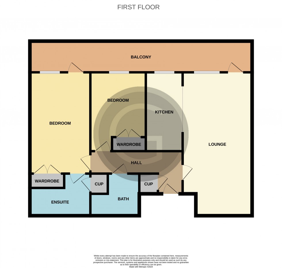 Floorplan for Sea Road, Bexhill on Sea, East Sussex