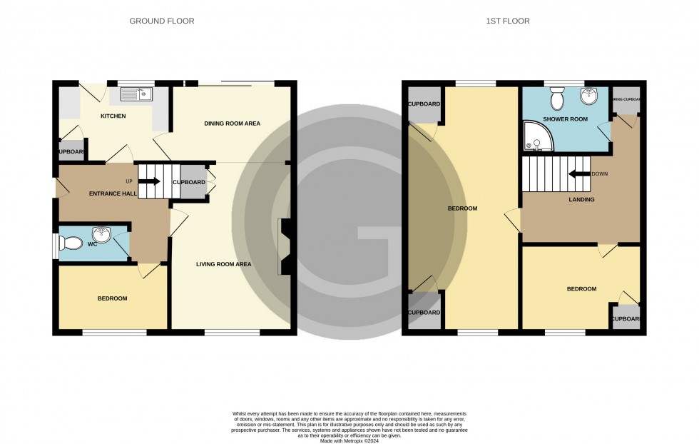 Floorplan for The Glades, Bexhill on Sea, East Sussex