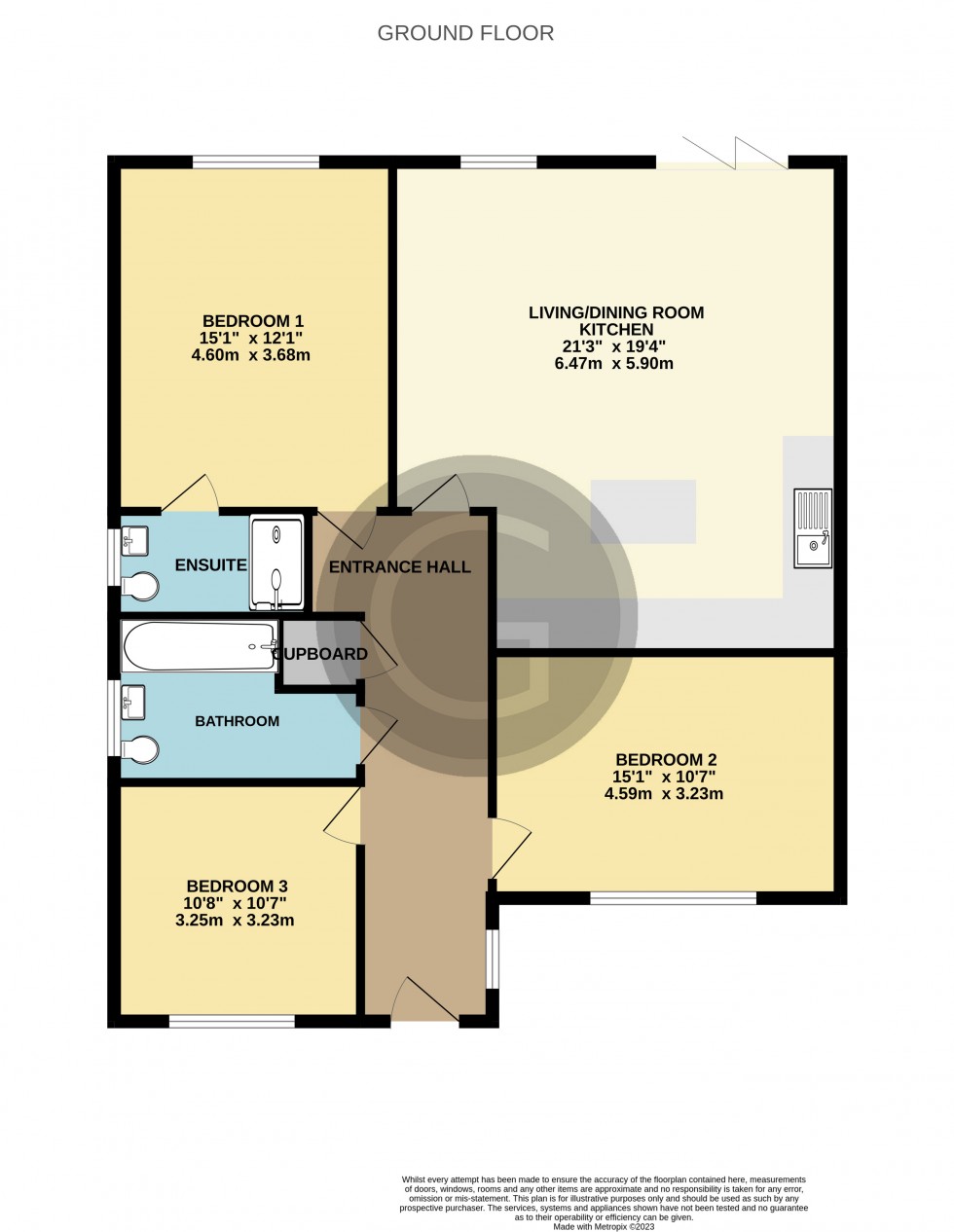 Floorplan for Fryatts Way, Bexhill On Sea, East Sussex