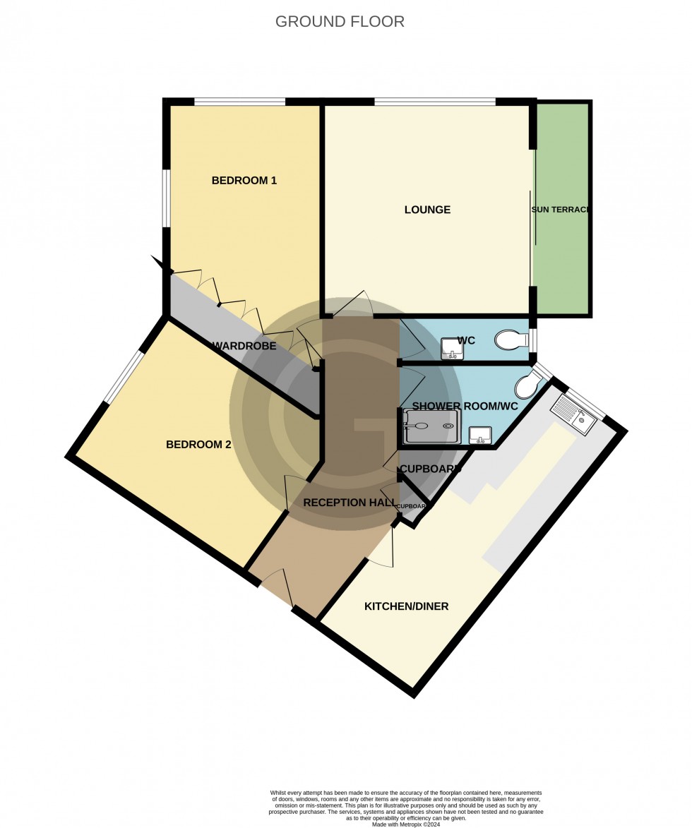 Floorplan for West Parade, Bexhill on Sea, East Sussex