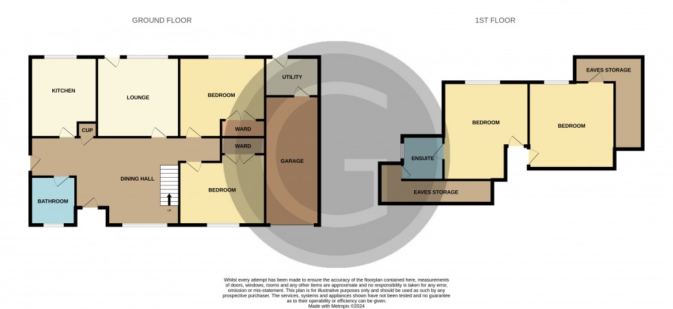 Floorplan for De la Warr Road, Bexhill-on-Sea, East Sussex