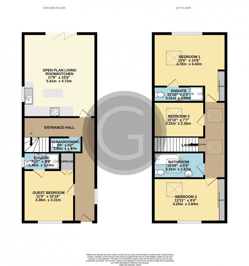 Floorplan for Seabourne Road, Bexhill on Sea, East Sussex