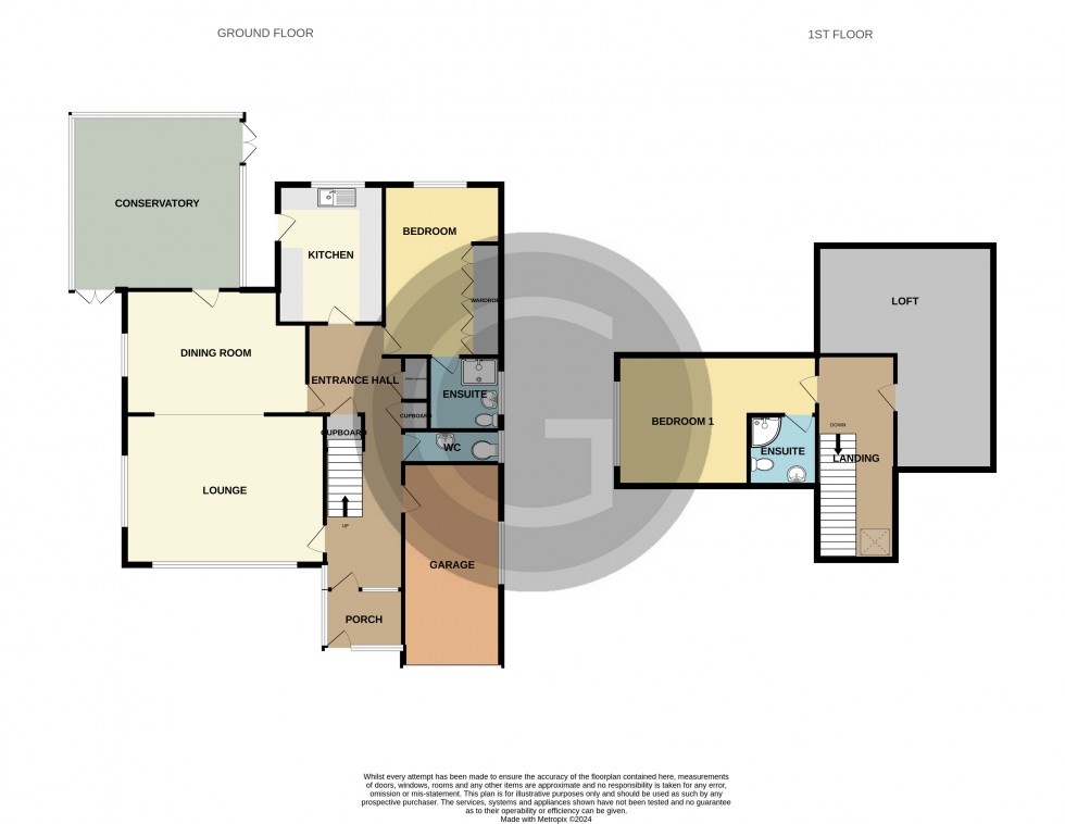 Floorplan for The Gorseway, Bexhill on Sea, East Sussex