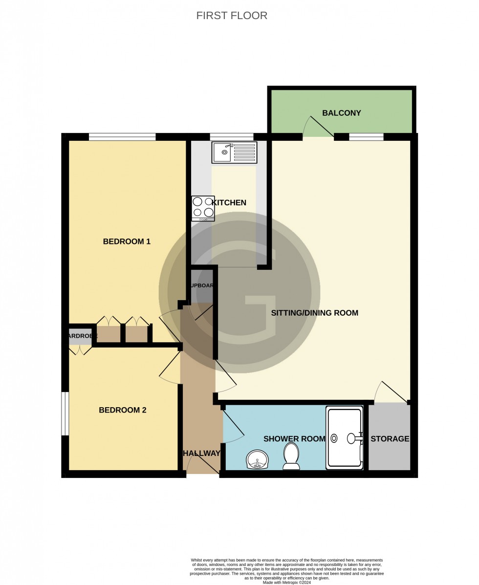 Floorplan for Brookfield Road, Bexhill on Sea, East Sussex