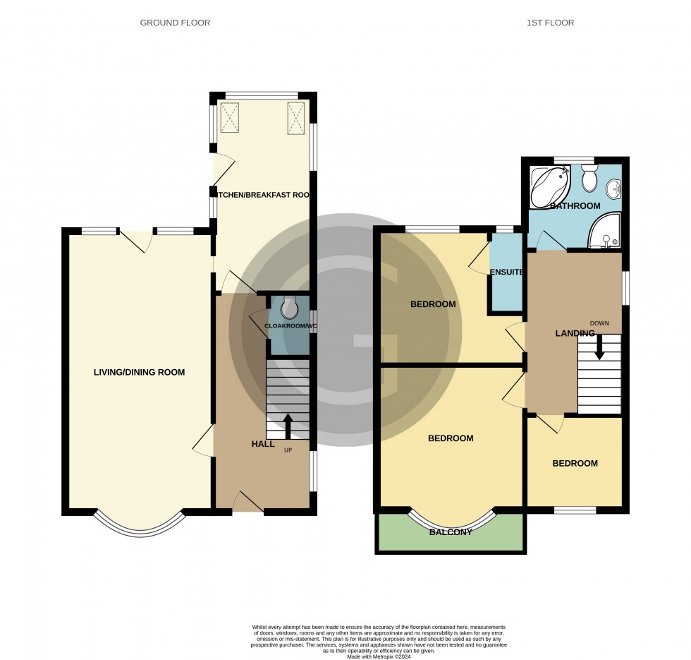 Floorplan for Cooden Drive, Bexhill on Sea, East Sussex