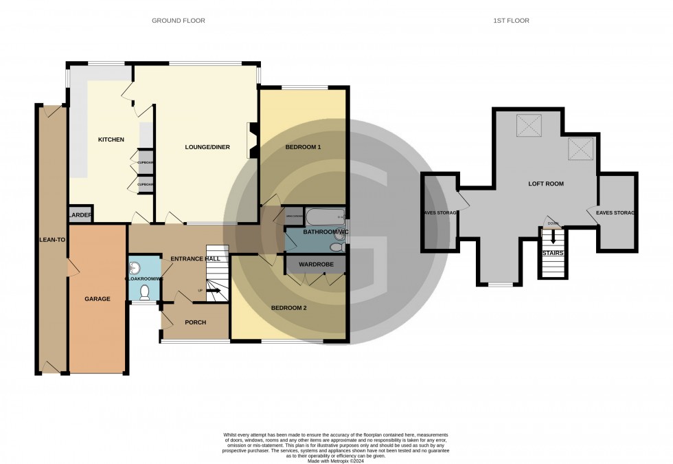 Floorplan for Gatelands Drive, Bexhill on Sea, East Sussex