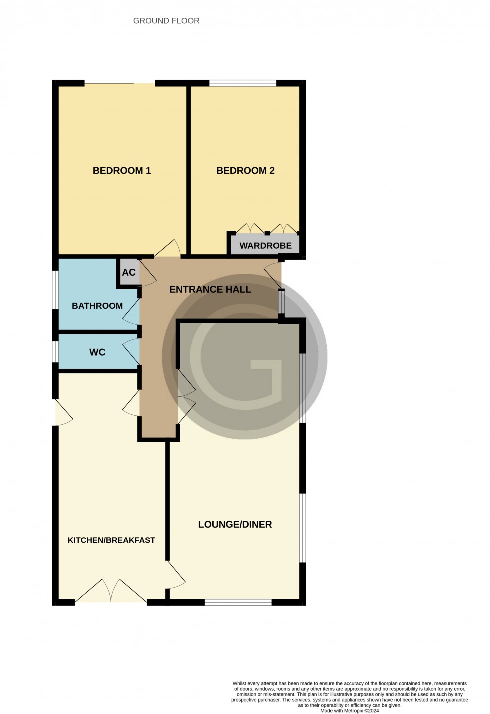 Floorplan for Dalmeny Road, Bexhill on Sea, East Sussex