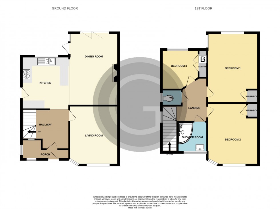 Floorplan for Willingdon Avenue, Bexhill on Sea, East Sussex