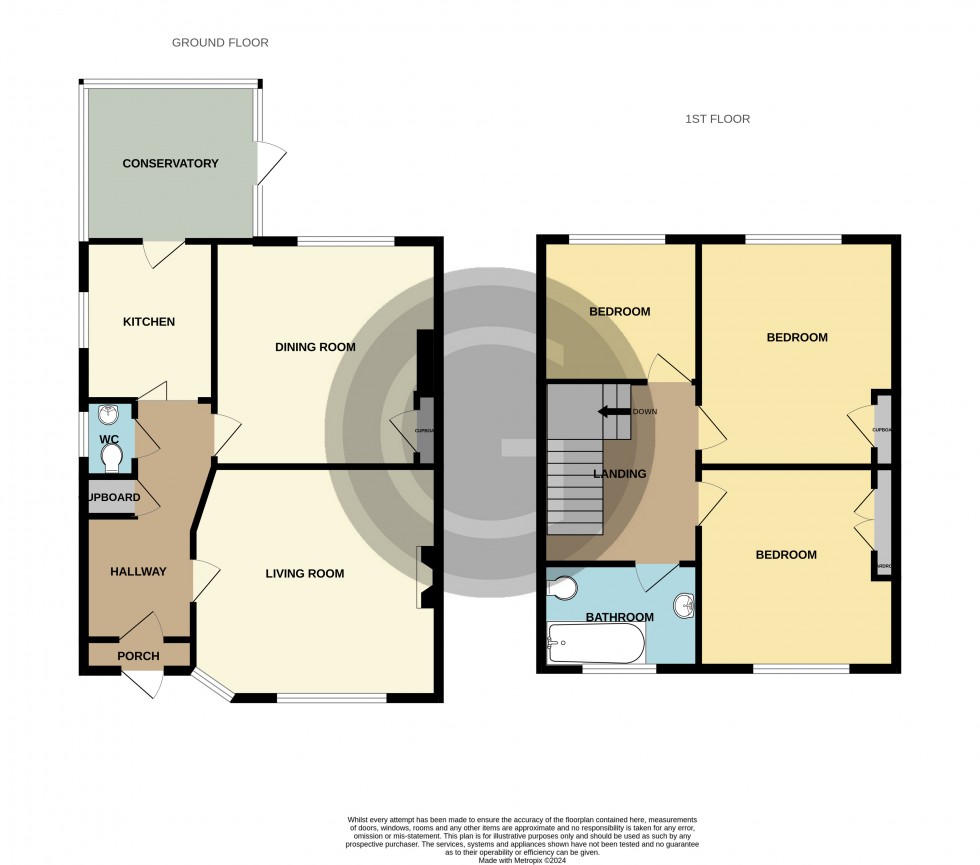 Floorplan for Downlands Avenue, Bexhill on Sea, East Sussex