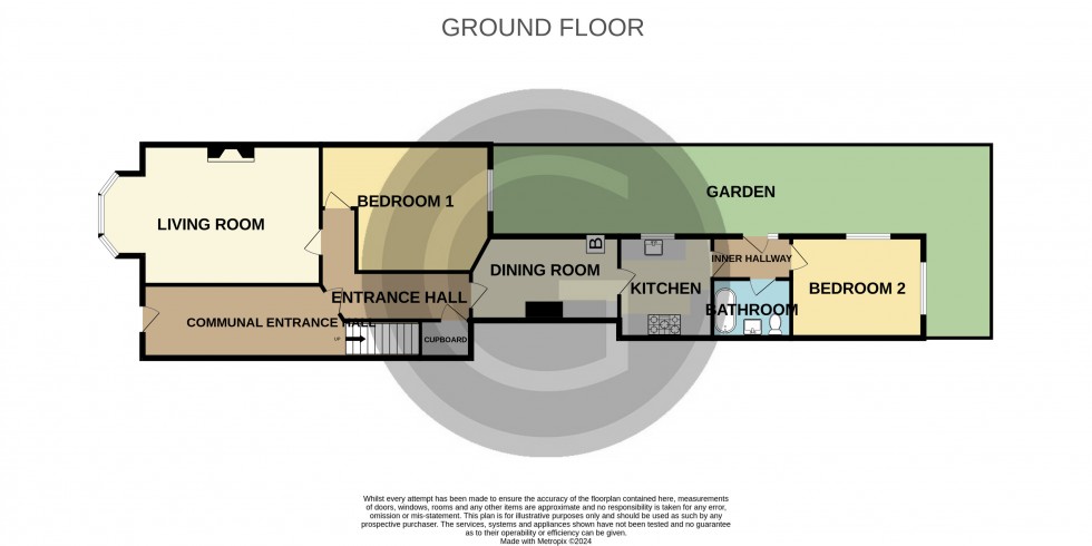 Floorplan for Cantelupe Road, Bexhill on Sea, East Sussex