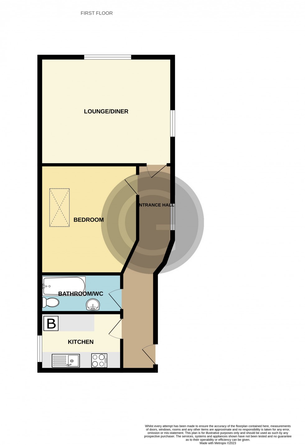 Floorplan for London Road, Bexhill on Sea, East Sussex