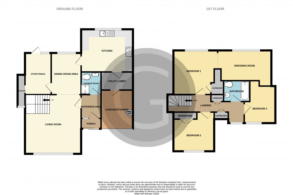 Floorplan for The Ridings, Bexhill on Sea, East Sussex