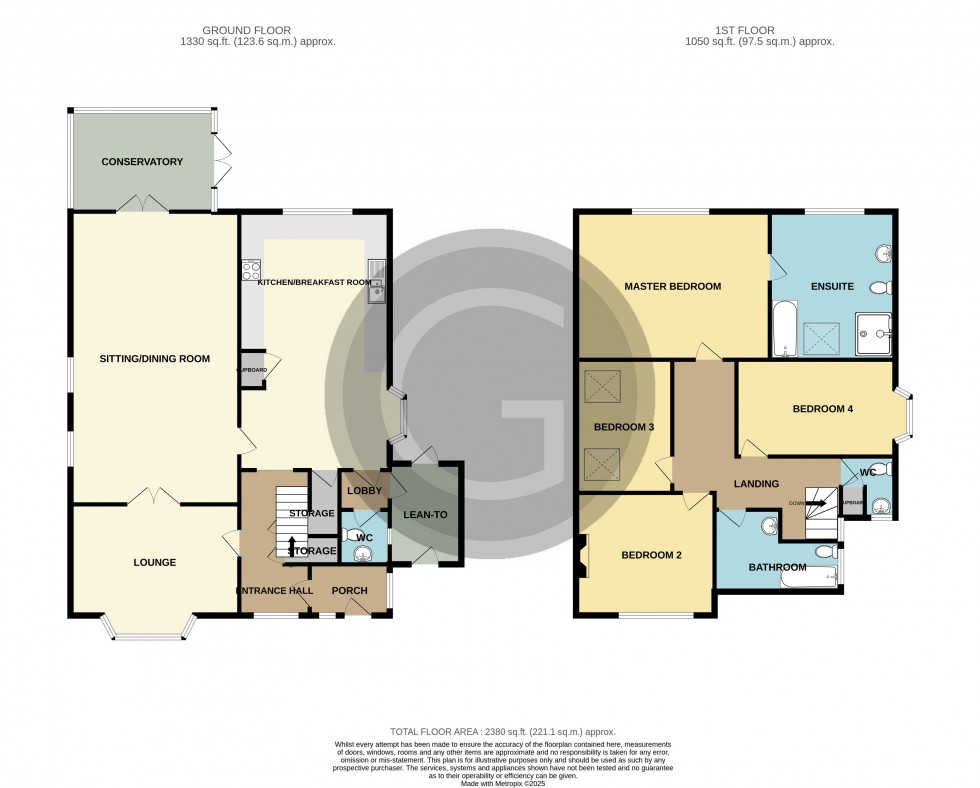 Floorplan for Little Common Road, Bexhill on Sea, East Sussex