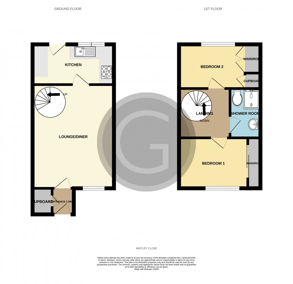 Floorplan for Mistley Close, Bexhill on Sea, East Sussex