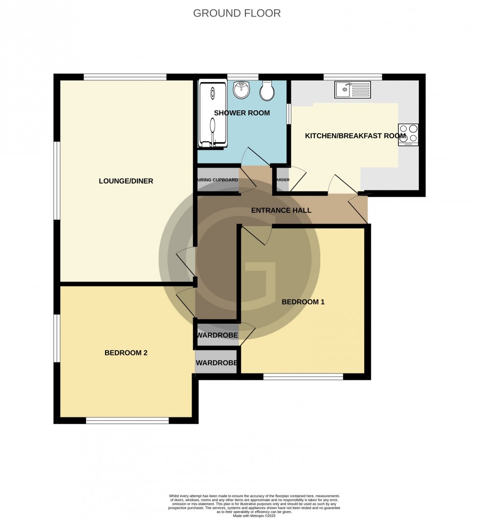 Floorplan for Mayfield Way, Bexhill on Sea, East Sussex