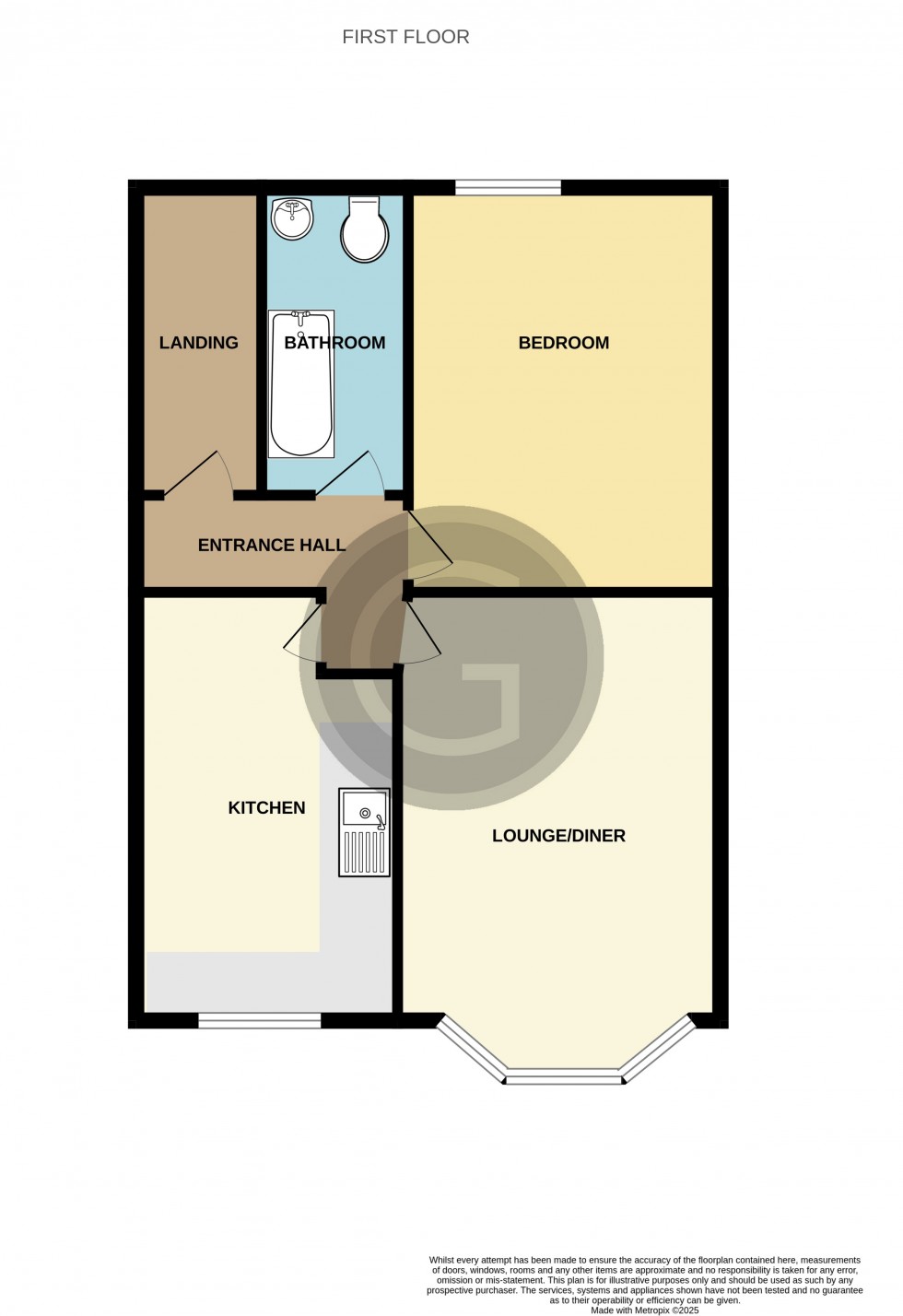 Floorplan for Park Road, Bexhill on Sea, East Sussex