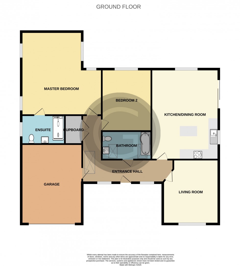 Floorplan for Ninfield, Battle, East Sussex